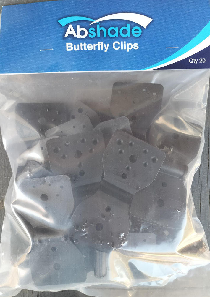 Shade Cloth Clips Butterfly