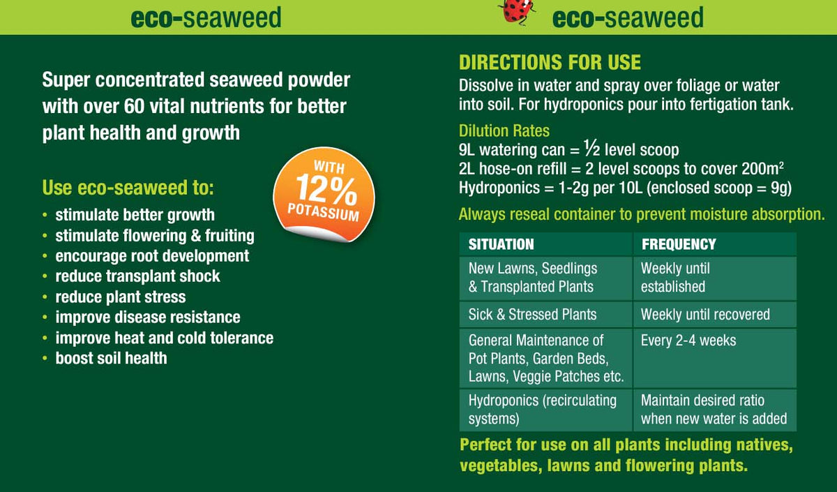 Eco Seaweed Label