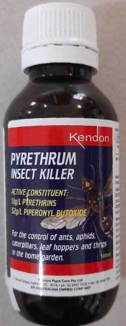 Kendon Pyrethrum 100ml - Greenpatch Organic Seeds