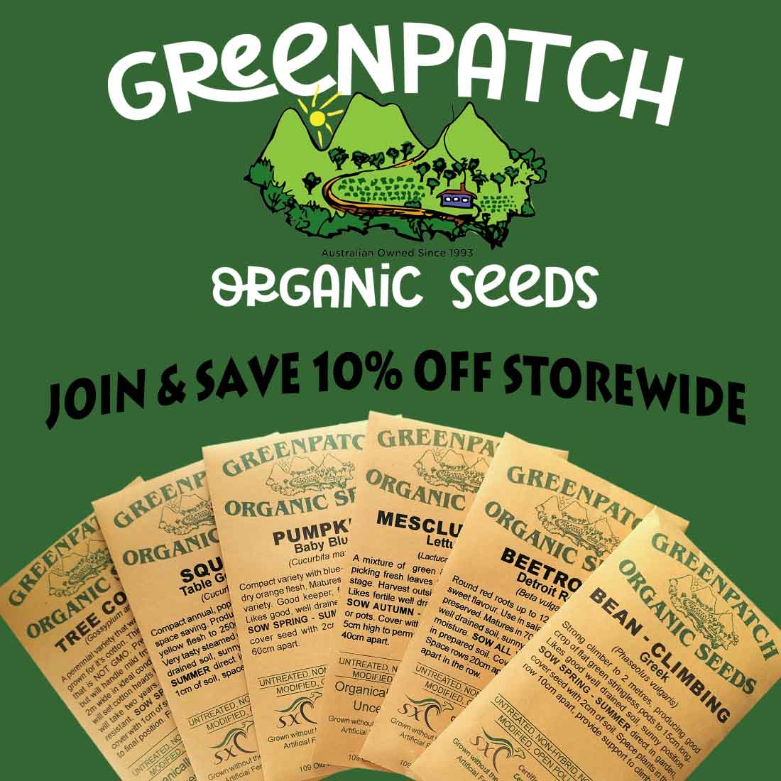 Greenpatch Membership Promotion 